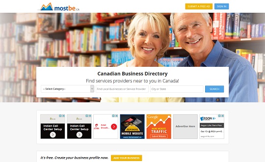 Free Business Directory Canada